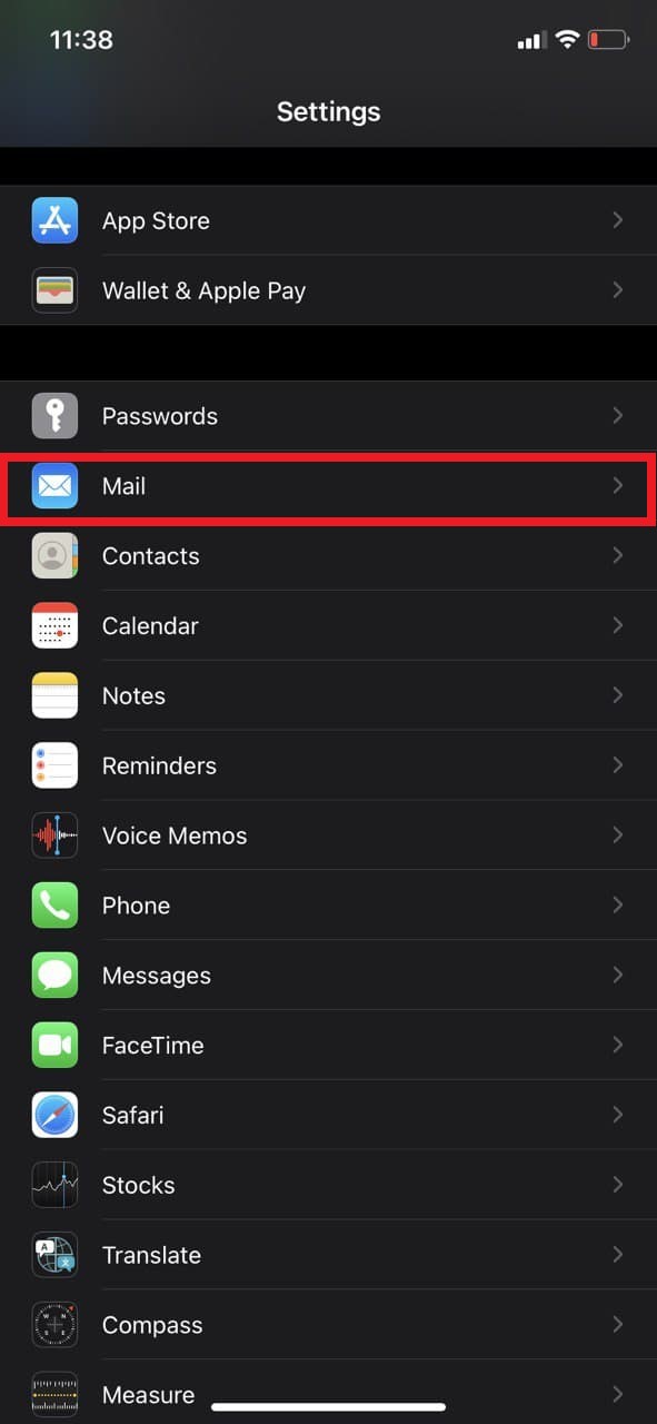 1Setting up Mail on an iPhone or iPad