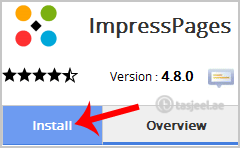 How to Install ImpressPages via Softaculous in cPanel? 3