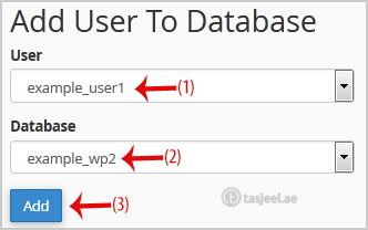 user database