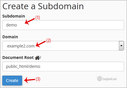 How to Create a Subdomain in cPanel? 2