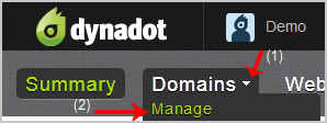 How to update DNS Nameserver on DynaDot? 2