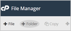  How to create a new folder or files in the cPanel File Manager? 2