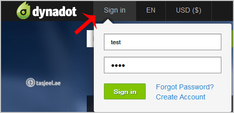 How to update DNS Nameserver on DynaDot?