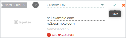 How to update DNS Nameserver of NameCheap.com? 3