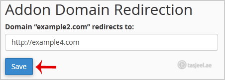 How to Redirect an Add-on Domain? 3