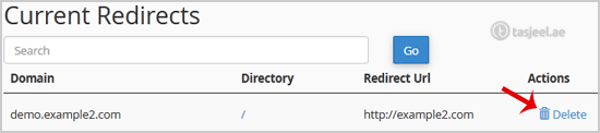 How to Remove Domain Redirect in cPanel? 2