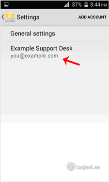 How to set a custom email signature in an Android mobile? 3
