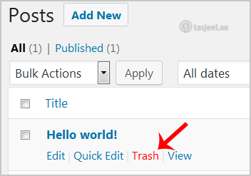 How to remove sample comments, posts on a new WordPress blog? 2