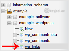 How to delete database table via phpMyAdmin in cPanel? 3
